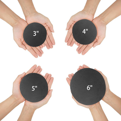 Skyflame Ceramic Balls, Set of 15 Round Fire Stones Set for Indoor and Outdoor Fire Pits or