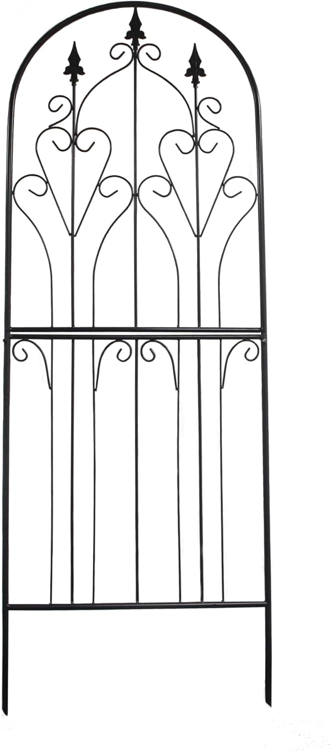 Trellis 70.9" H x 25.6" W Metal Premium Quality Material Rust-Resistant Climbing Frame for Vines