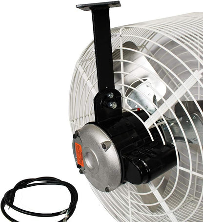 Schaefer Versa-Kool Air Greenhouse Circulation Fan - 12 Inch., 5,473 CFM, 1/3 HP, 115/230 Volt