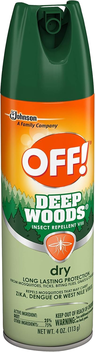 OFF! Deep Woods Sportsman Insect Repellent 4 oz. (Pack of 3)