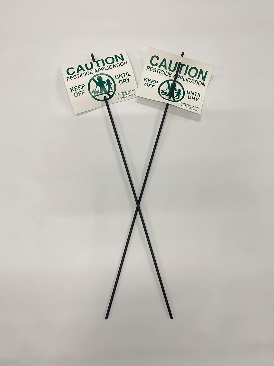 Lawn Treatment Application Stakes & Generic Signs (Economy Style Stake / 500 pc. Pack)