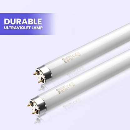 LiBa Bug Zapper Replacement UV Lamp Bulb - 10W Light Tubes, Compatible with 20W Indoor Electronic