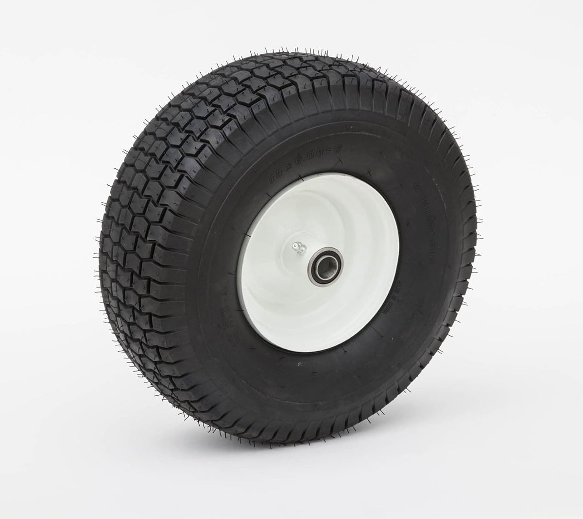 Pneumatic Tires | Replacement Wheel for Wagon, Lawnmower, Utility Cart | Durable Tire with Turf