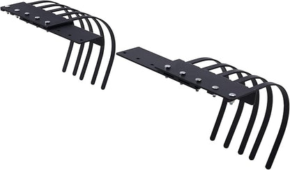 Specraft Tow Behind Landscape Rake Extension Kit, 2 Pack Width Expander with Heavy Duty Steel