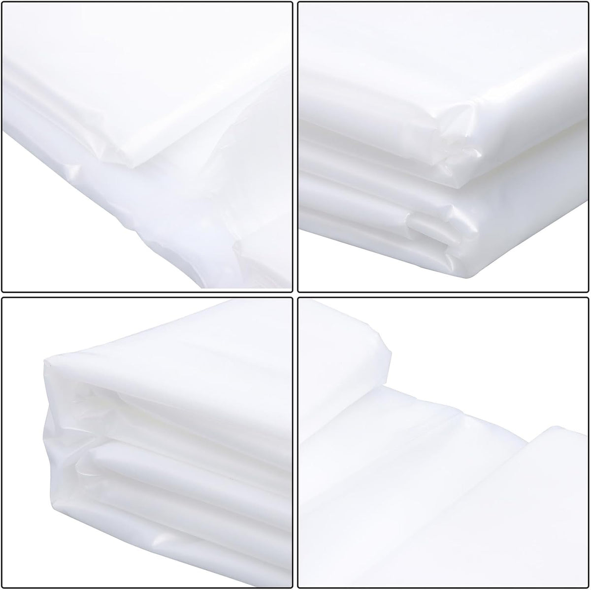 20 x 30FT Greenhouse Plastic Sheeting, 6 Mil Heavy Duty Clear Polyethylene Film, Covering for