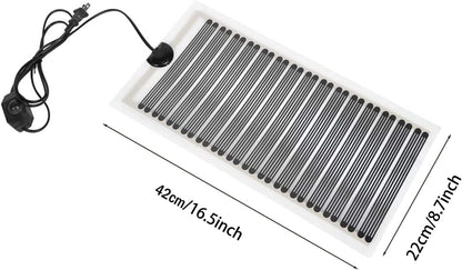 KABASI Reptile Heat Mats, 2nd-Gen 25W 16.5x8.7 inch Non-Adhesive Reptile Heating Pad with