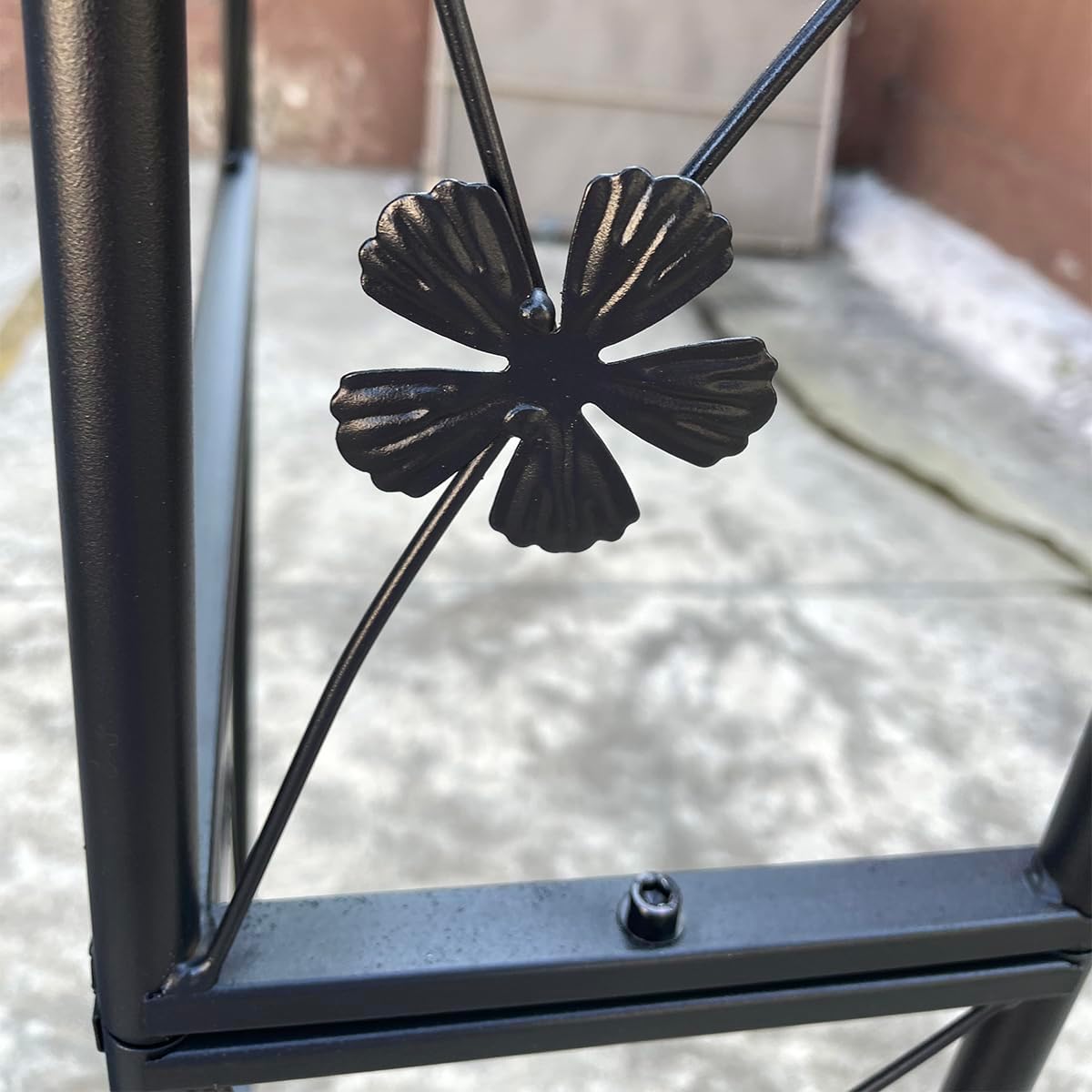Metal Garden Arch, Garden Arch Trellis for Climbing Plants Outdoor, Garden Arbor for Weddings Party
