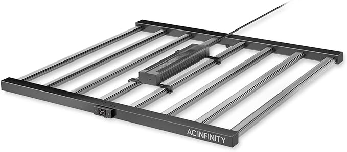 AC Infinity IONFRAME EVO8, Samsung LM301H EVO Bar LED Grow Light 5x5, 2688 Diodes, with Schedule