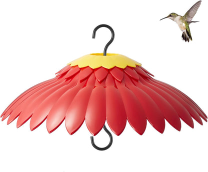 Bird Feeder Rain Cover Red Dome Baffle for Hummingbird Weather Guard Protective Feeders from Rain