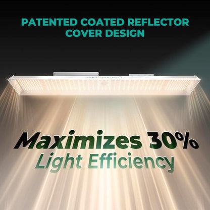 MARS HYDRO TSL2000 300W Led Grow Lights for Indoor Plants, Full Spectrum Dimmable Daisy Chain