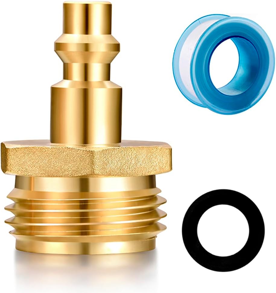 RV vent plug prevent freezing in winter helps drain water from water pipes, suitable for camping