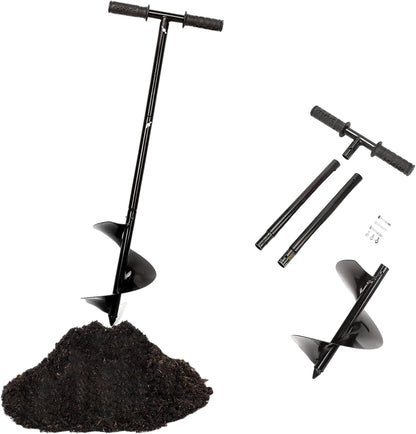 Compost Turner Aerator,Compost Stirrer Tool for Outdoor Composting Manual Compost Bin Aerator