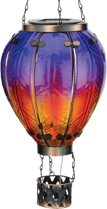 Regal Art & Gift Hot Air Balloon Solar Lantern – Hanging Solar-Powered LED Lights, Waterproof