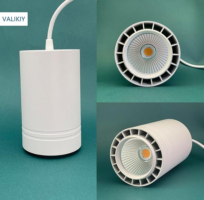 Hanging Grow Light 40W Large, Full Spectrum Warm White Color Plant Lamp, 120V Plug-in with Timer