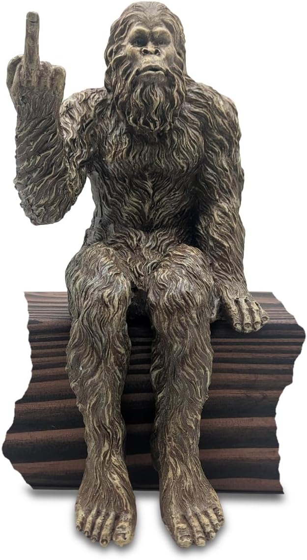 John Bernard & Company Bigfoot The Rude ‘Flipping The Bird’ Sasquatch Yeti Statue/Figurine