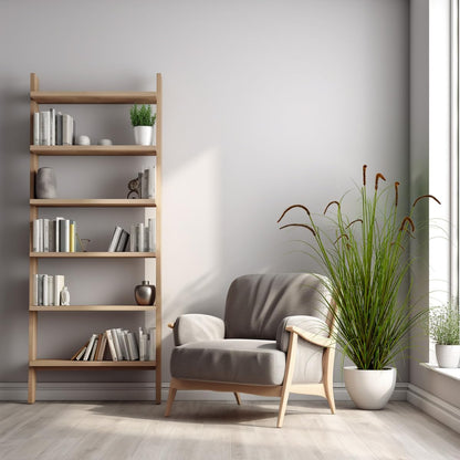 Artificial Plant 5ft(1pack) Tall Artificial Grass Plant,Faux Plants Indoor Home Decorative