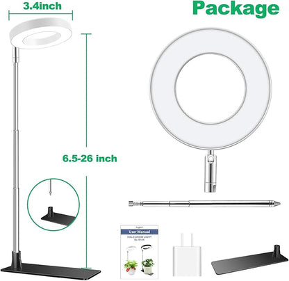 Grow Lights for Indoor Plants, Full Spectrum Plant Lights for Indoor Growing with with 3/9/12H