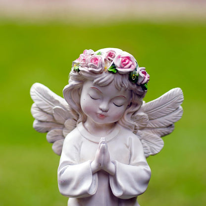 Angel Garden Decor Statue Solar Angel Decorations for Yard Outdoor Decorations for Patio Gift for
