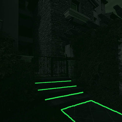 Glow Pebbles Green, 300 pcs Green Glowing Rocks for Outdoor Decor, Garden Lawn Yard, Aquarium