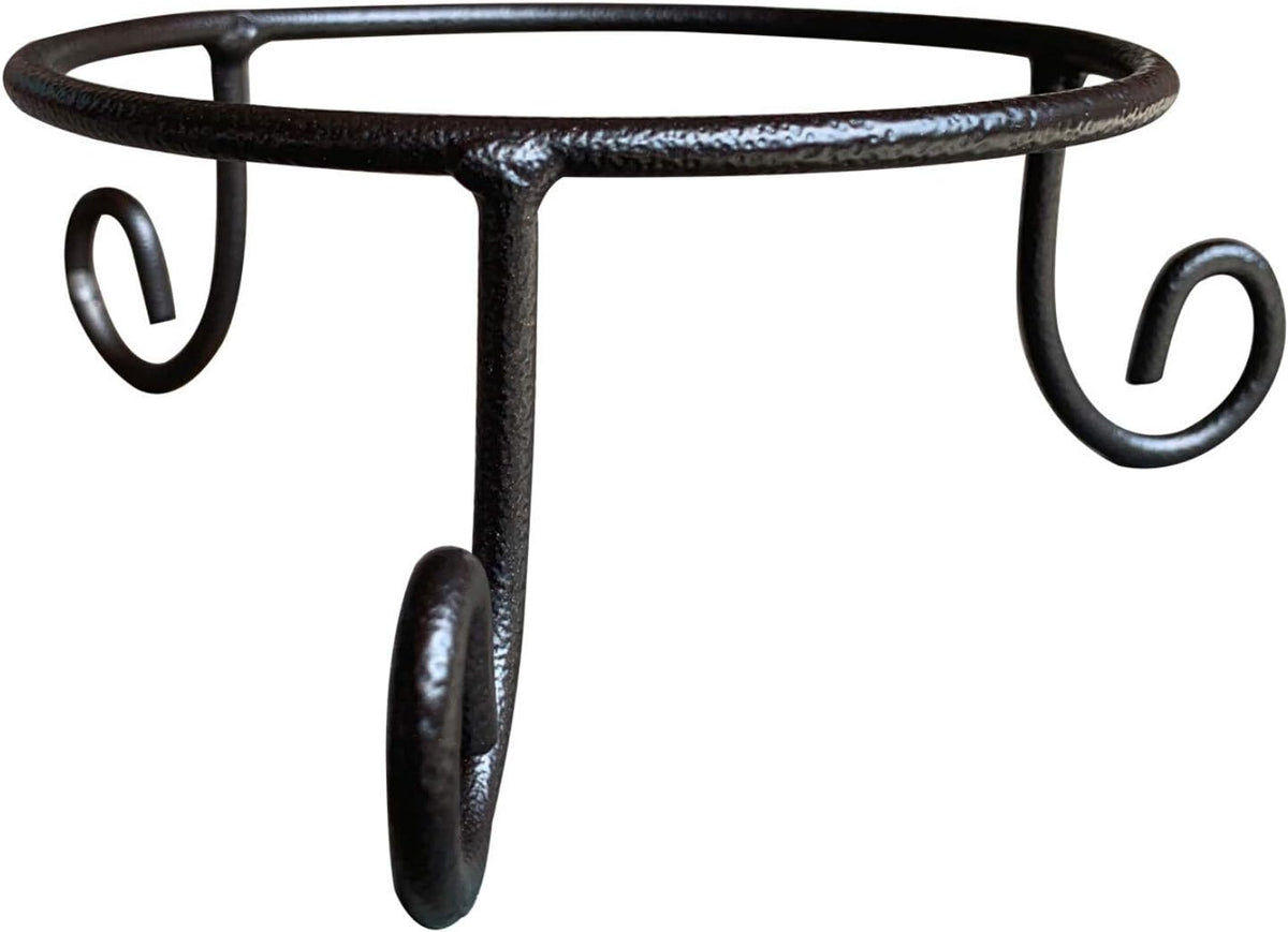 Black Iron Ball Stand - Gazing Globe Stand for Balls, Sphere Holder Wrought Iron Display Stand