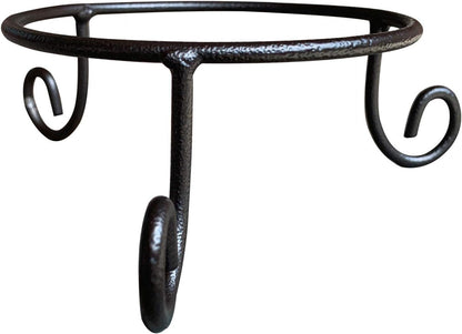 Black Iron Ball Stand - Gazing Globe Stand for Balls, Sphere Holder Wrought Iron Display Stand