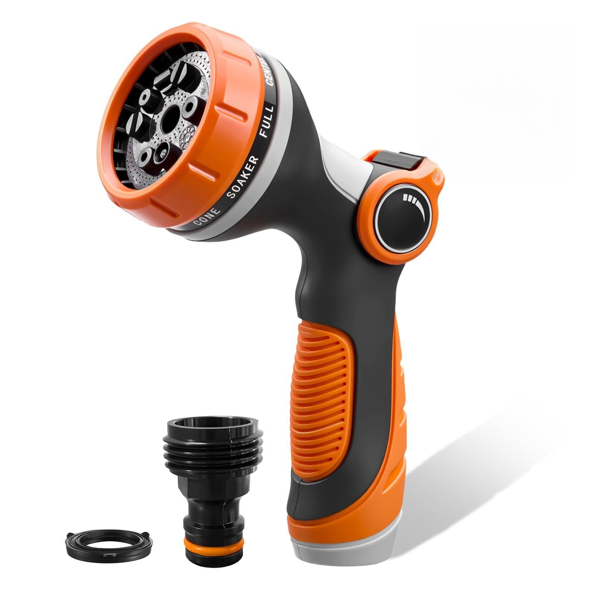Garden Hose Nozzles,Hose Spray Nozzle with Adjustable 10 Watering Patterns