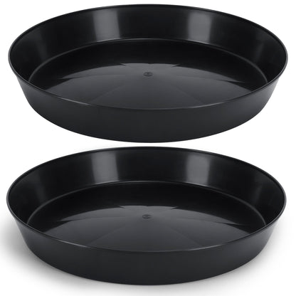 Austin Planter, 18 Inch (16.3 Inch Base), Black
