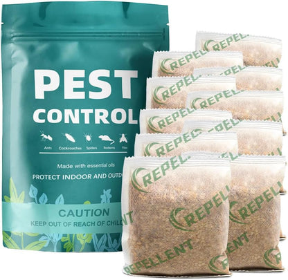 Pest Control Pouches, Mouse Repellent Repel Mice, Mouse, Rats, Ants, Roaches, Spiders, Moths &