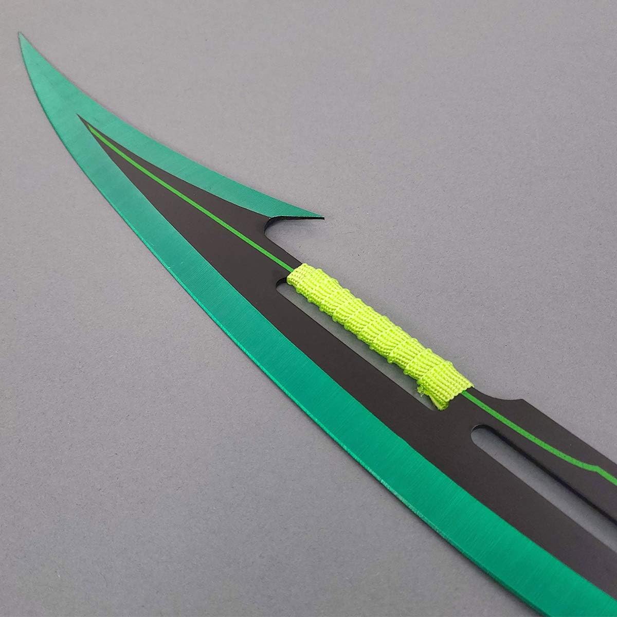 27" Fantasy Machete. Fixed Blade Knife. 440 Stainless Steel Blade. For Collection, Gift, Camping