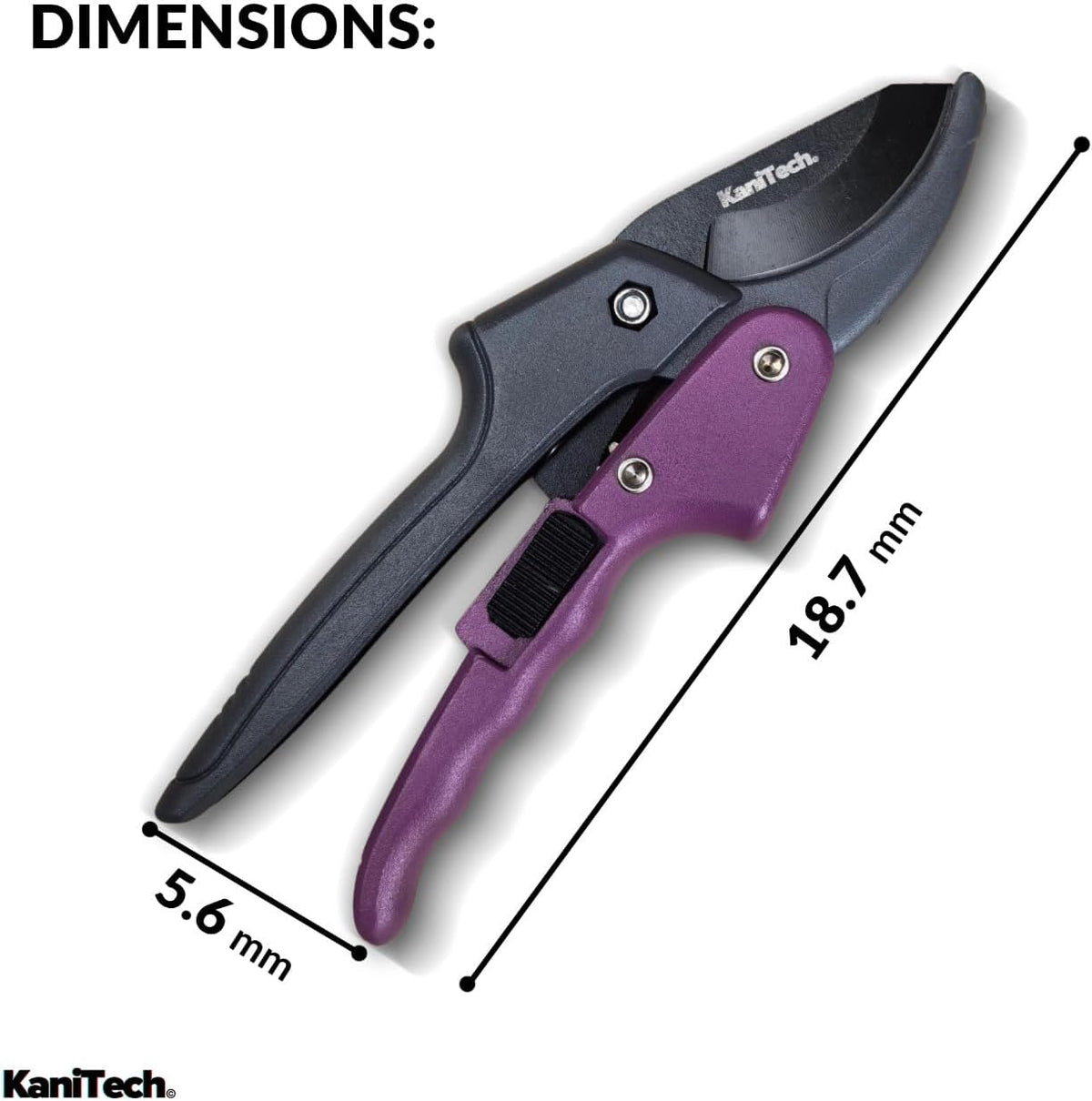 Pruning Shears for Gardening with Gloves - Heavy Duty Garden Shears, Aluminum Hand Pruners with TPR