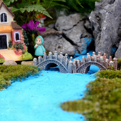 Fairy Garden Bridge 11 Pack Mini Bridge for Fairy Garden Accessories Outdoor Small Bridges