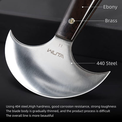 WUTA Leather Cutting Knife Ultra Sharp Round Head Craft Skiving Cutting Tools Round Leathercraft