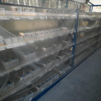 Plastic Sheeting, 4 Mil Thick Clear Polyethylene Film, Waterproof Multipurpose Tarp, Cuttable