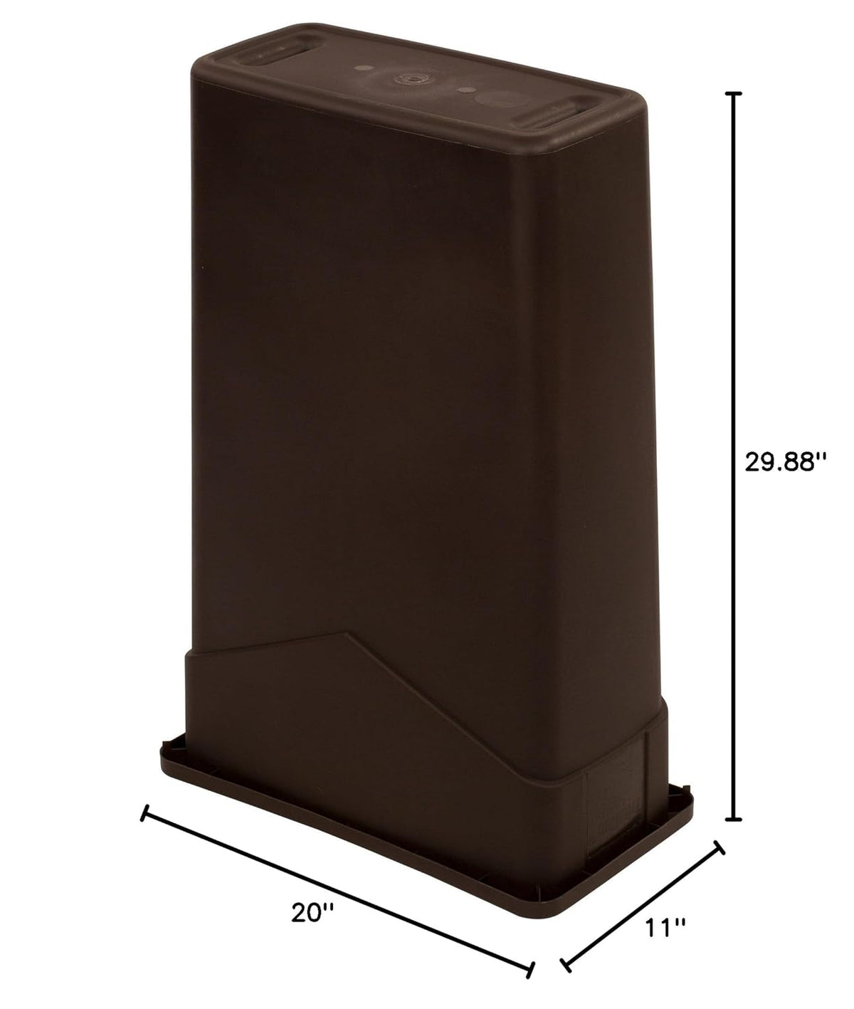 Carlisle FoodService Products 34202369 TrimLine Polyethylene Waste Container, 23 Gallon Capacity