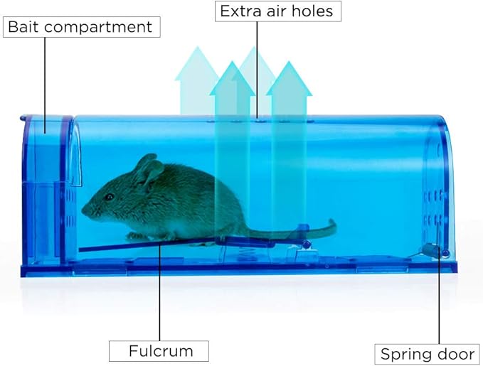 Humane Mouse Trap | Catch and Release Mouse Traps That Work | Mice Trap No Kill for mice/Rodent Pet