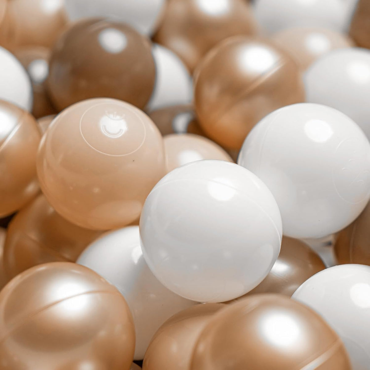 TRENDPLAY Plastic Balls for Ball Pits 2.2 Inch, Pack of 50 100 200 500 Hollow Balls, Perfect for