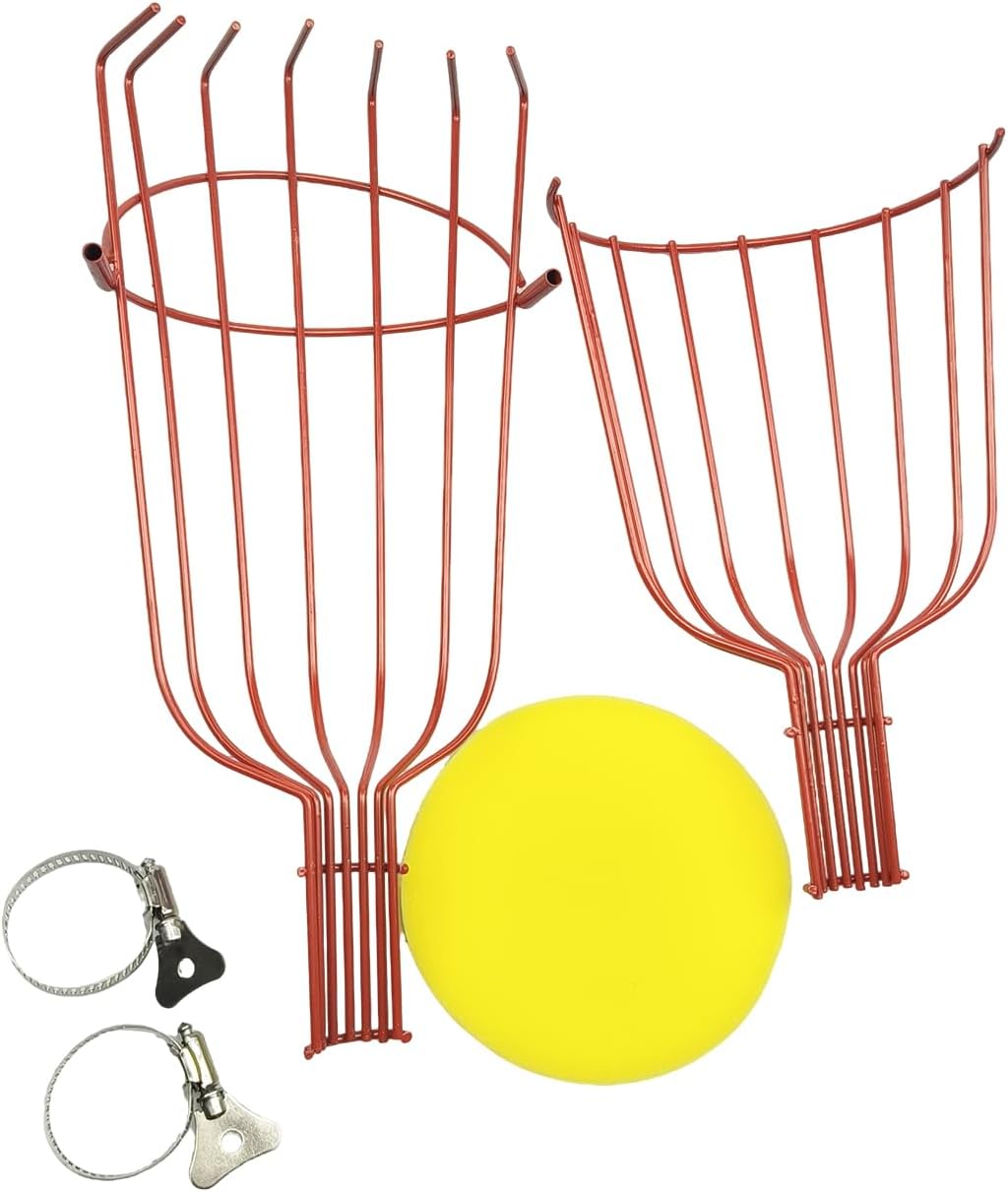 Stainless Steel Fruit Picker Basket Tool for Apple, Cherry, Berry, Orange, Blueberry, Mango