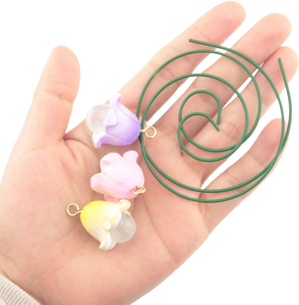 3PCS Fairy Garden Miniatures Fairy Garden Accessories Flower Set Mini Garden Micro Landscape