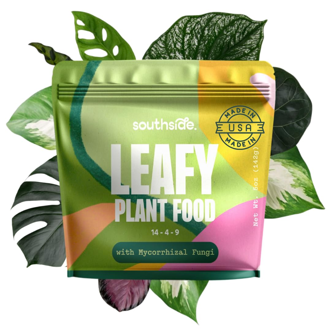 Leafy Plant Food with Mycorrhizal Fungi - Use Year-Round - Makes 200 Liters Gentle Houseplant