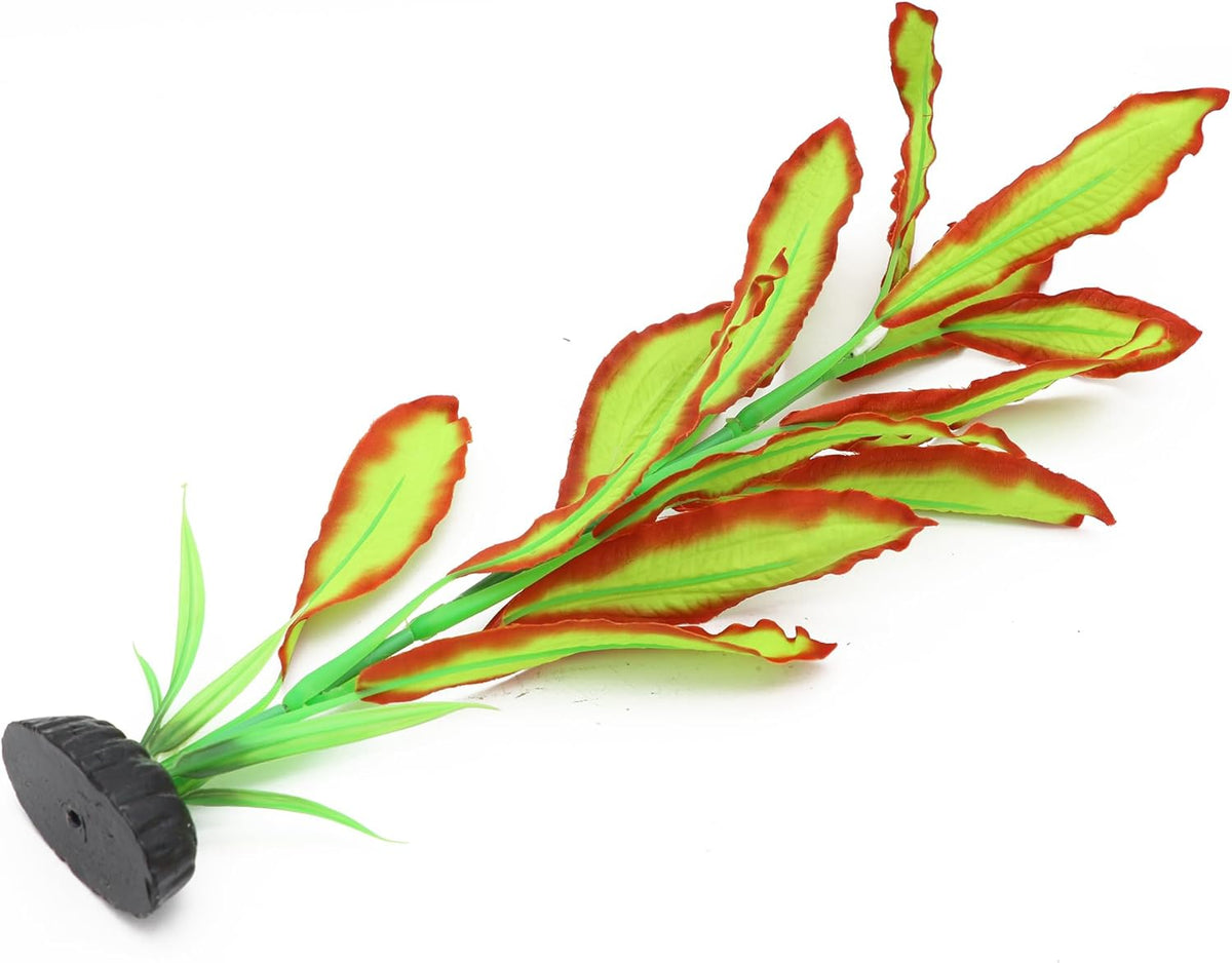 ALEGI Silk Aquarium Plants, 16 Inch Artificial Silk Plants Decorations for Fish Tank,Aquarium Décor