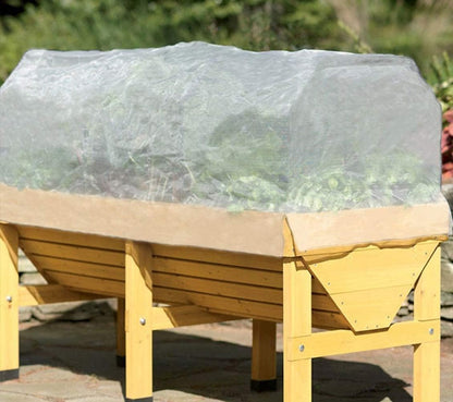 Agfabric Garden Netting 6.5'x20' Insect Pest Barrier Bird Netting for Garden Protection,Row Cover