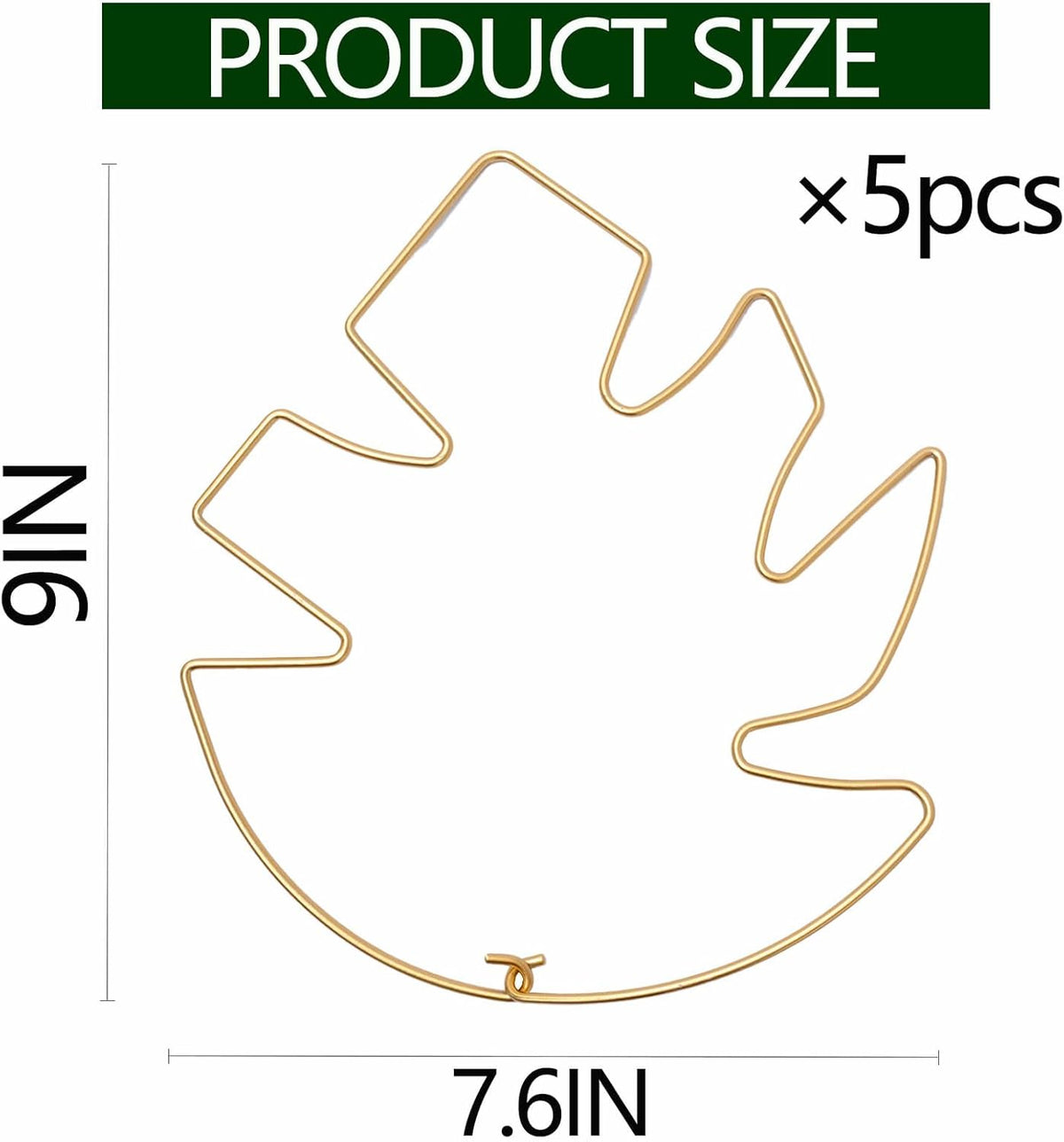 5PCS Durable Monstera Plant Stem Support Stake with Adjustable Leaf Holders - Plant Support Kit for