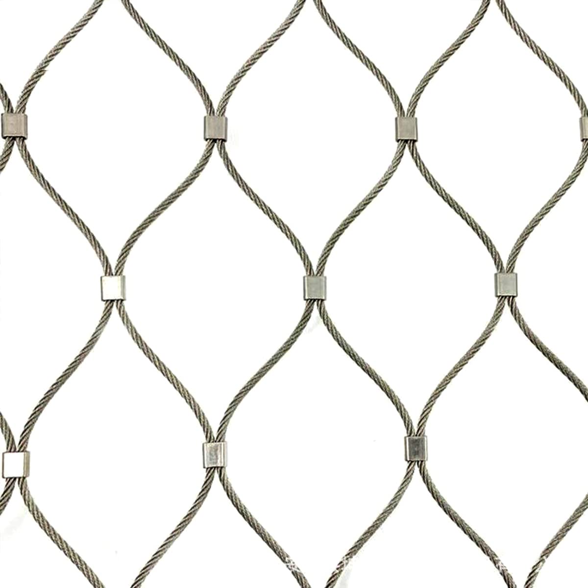 Stainless Steel Garden Netting 12 Gauge 40"X80" Deer Wire Fence -3" Mesh- Safety Netting Animal