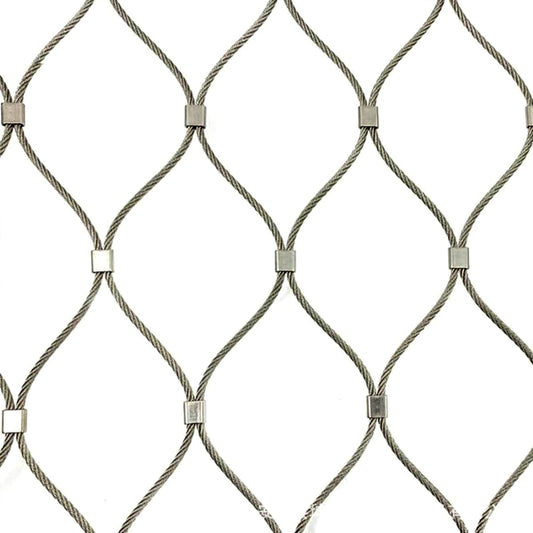 Stainless Steel Garden Netting 12 Gauge 40"X80" Deer Wire Fence -3" Mesh- Safety Netting Animal