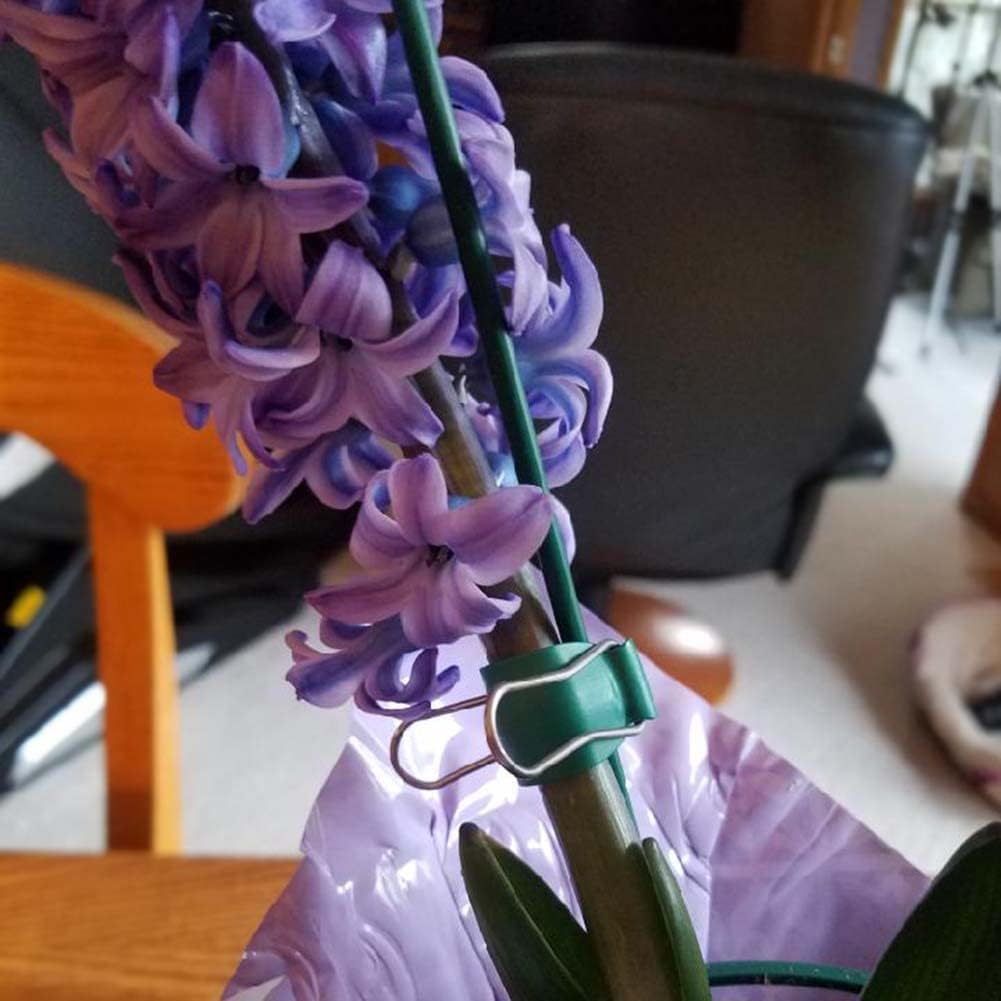 Reusable Greenhouse Clips Made in USA – Orchid Clips, Plant Support Clips & Cord Clips