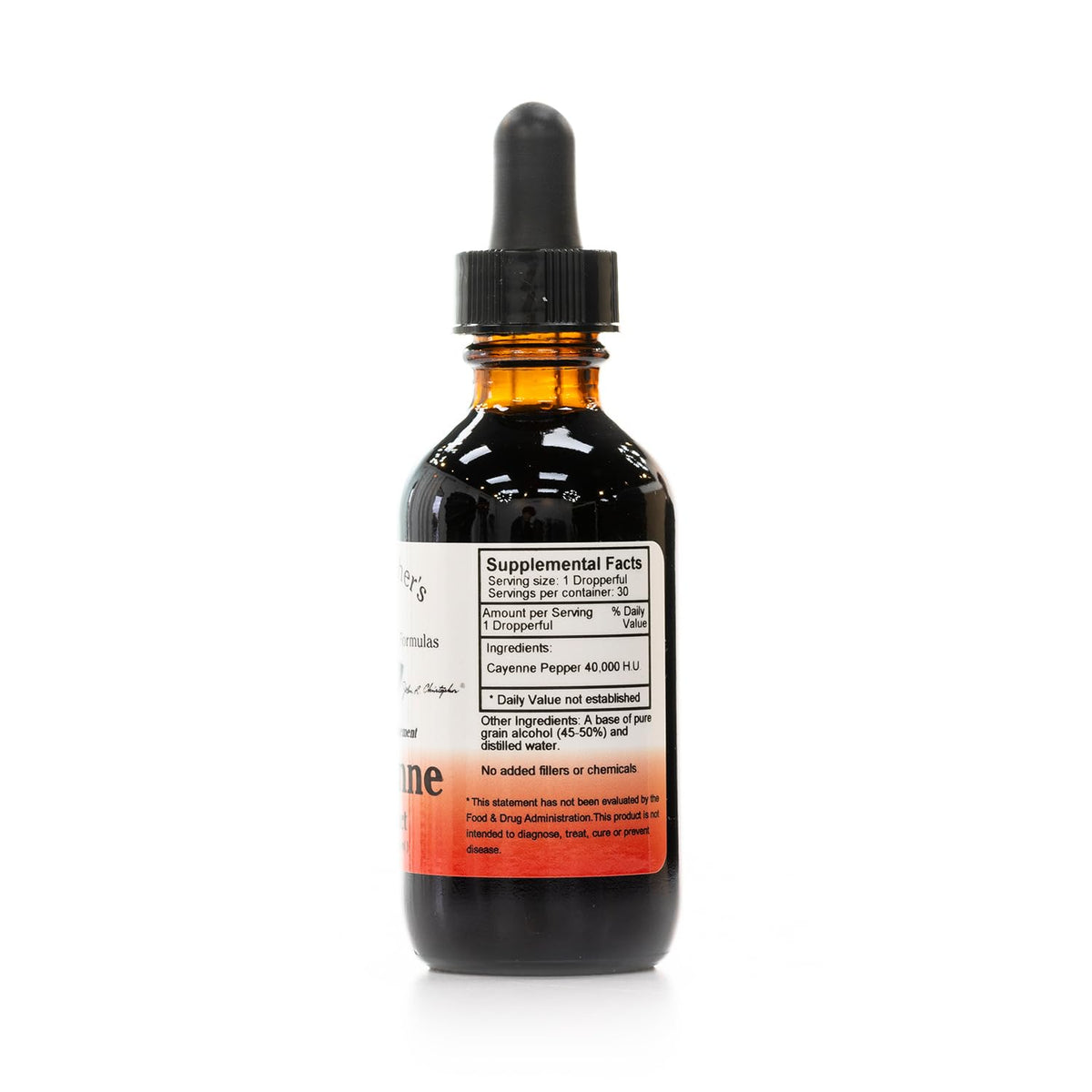Christopher's Original Formulas Cayenne Extract - 2 fl oz Liquid | Premium Herbal Supplement for