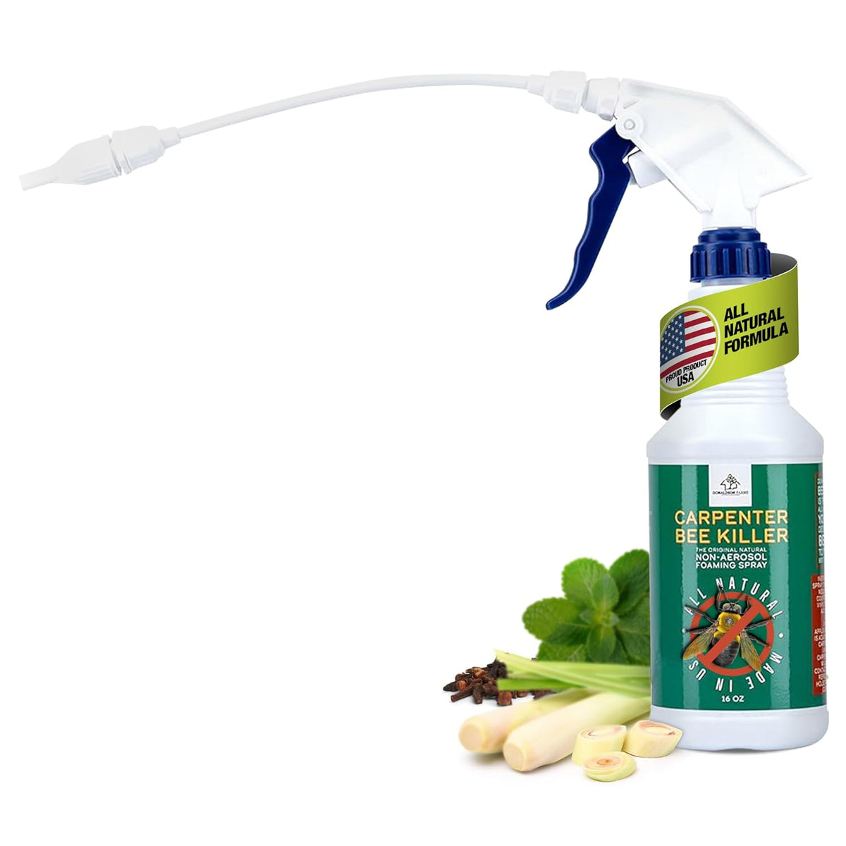 All-Natural Foaming Bee Spray Killer Outdoor - Carpenter Insect Bee Spray Killer - Reliable Defense