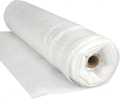 Farm Plastic Supply - Dura Skrim String Reinforced Clear Plastic Sheeting - 6 Mil - (20' x 100')