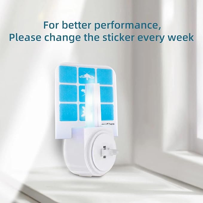 20 Pcs Refill Glue Cards Compatible with Safer Home SH502, SH503 Indoor Fly DT3005W Plug-in Bug