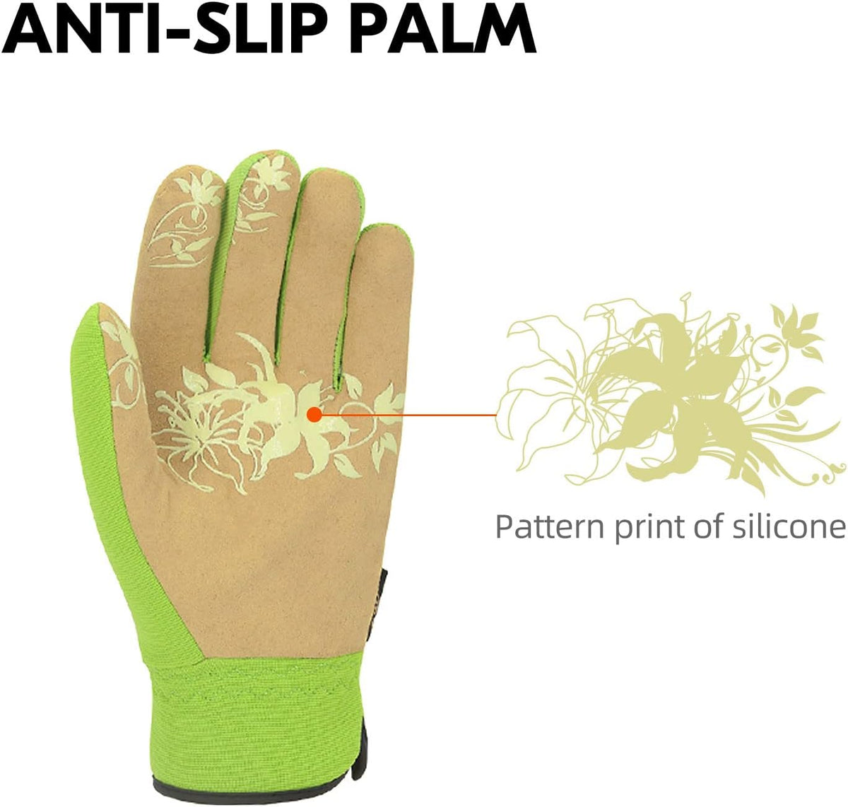 Vgo... Gardening Gloves for Women,Puncture-proof,Thornproof,Safety Work Gloves for